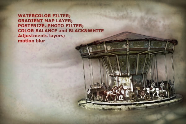 Creation of Merry Go Wild: Step 4